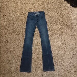 Kimes Ranch Women's Flare Jeans - Dark Blue